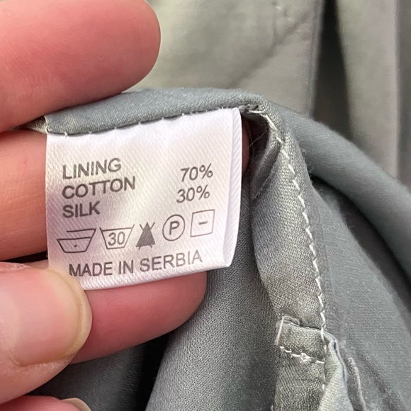 RaspberryPlum Green Cherry Blossom Bird Embroidered Quilted Dress Size 3-4 Years - Picture 11 of 12